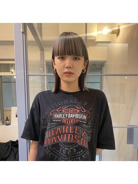 サヴィー(suvvy) コントラストカラー ワイドバング(福岡/天神)似合わせカット