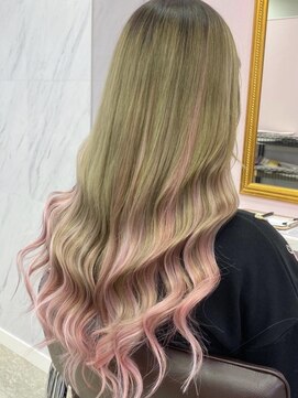 プレス(PREss) インナーカラーエクステ