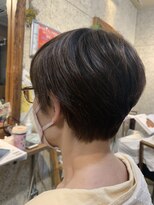 クラク 羽根木店(kuraku)&nbsp;ゆるふわ癖毛のショートスタイル