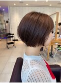 セットが苦手な方、大人女性にオススメ 丸みショート