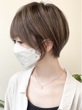 ボーテコンシェル 錦糸町(beaute concier) ミルクティーベージュダブルカラーインナーカラーケアブリーチ