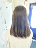 ブリーチ履歴無し！透明感ベージュ♪