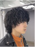 カルマパーマ/アッシュブラック/ダークアッシュ/ベリーショート