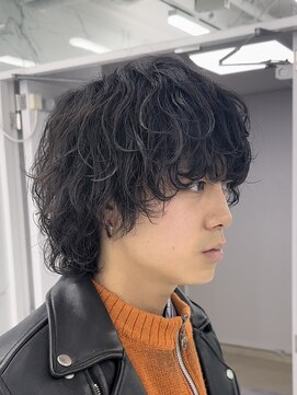 メンズヘアセンス 渋谷(MEN'S HAIR SENSE) カルマパーマ/アッシュブラック/ダークアッシュ/ベリーショート