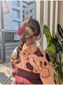 卒業式ヘアセット