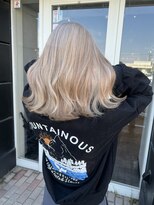 アグ ヘアー イオット 大和田店(Agu hair i'ott) ホワイトベージュ