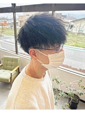 ロンデル(RONDEL) マッシュツイストパーマ