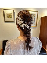 アルマヘアー(Alma hair by murasaki)&nbsp;◎お呼ばれヘア☆編みおろし◎