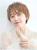 大人女性のクールマッシュショート