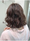 カジュアルボブパーマ