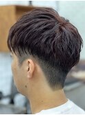 しっかり刈り上げスタイル