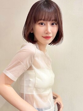 ミンクス 青山店(MINX) イメチェン前髪小顔ボブ_表参道/青山