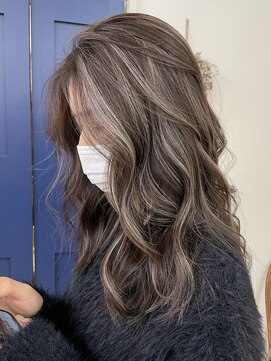 エトラ 渋谷店(etora) 小顔へア アッシュカラーグレージュハイライトカラー◎