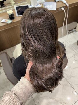 アッシュ 下北沢店(Ash) 透明感オリーブブラウン