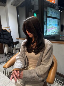 リバレッジ 広尾(Leverage) 大人外国人風ロングレイヤー:Maho Toda