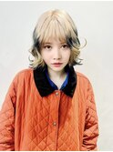 ハイトーンデザインカラーボブ