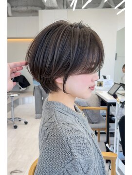 ビューナゴヤ 名駅(VIEW NAGOYA) イメチェン/美髪/ワイドバング/ブルーブラック/ショート