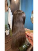 髪質改善ストレート