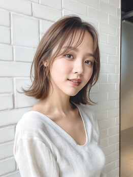 美容室キャンパス 泉店の写真/【髪のお悩みに向き合うサロン☆】髪の芯から潤いを与え、毛先まで艶やかな美ストレートに☆理想の美艶に♪