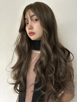 メゾンアクア 表参道(Maison ACQUA) ☆ブリーチなしダブルカラー オリーブ オリーブベージュ