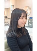 ミディアム/韓国風/レイヤーカット/顔回りカット/柏駅