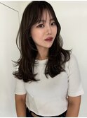 ハイライトバレイヤージュダブルカラーケアブリーチ20代30代