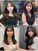 韓国ヘア　前髪コレクション　千葉