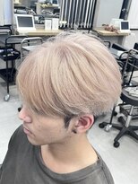 アイトーキョー 渋谷(AI TOKYO) ホワイトベージュ/ミルクティーベージュ/ラウンドマッシュ