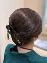 美容室 ルミネ&nbsp;金箔お祭りヘアセット