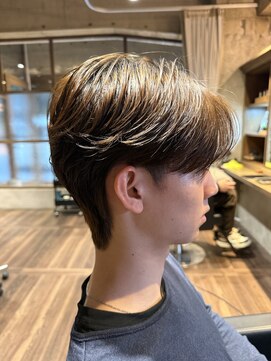 メンズココ 日本橋店(MENS COCO) ニュアンスセンターパート ダウンパーマ