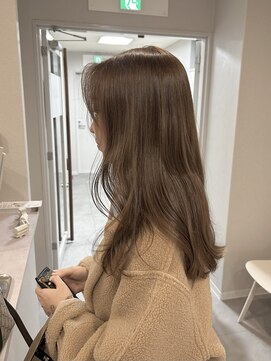 ベージュハイライト