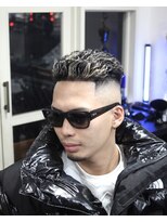 タツミサンジュウサン(TATUMI33)&nbsp;極道パーマ×メッシュ