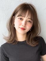 ロティー(loty)&nbsp;レイヤー ブリーチなしダブルカラー ブラウン ベージュ 透明感