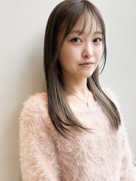 ジュリエッタ(giulietta) インナーカラー　ホワイトベージュ　グレージュ　デザインカラー