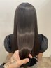 [超美髪]ケア髪質改善カラー＋カット＋トリートメント