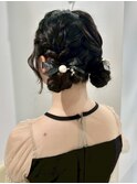 ツインシニヨン ヘアセット【八王子】