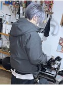 【おしゃれな白髪対策】脱白髪染めバレイヤージュ×ブリーチ３回