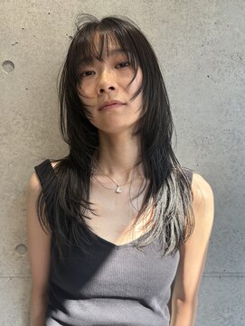 キャロルガーデンズ ボコカ 表参道(Carroll Gardens bococa) 【kacho】ロングレイヤー　ダークアッシュ