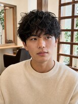 ルードノエル(Rue de Noel)&nbsp;メンズショート無造作ヘア毛流れショート束感メンズカット