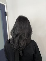 シック(CHIC) ディープバイオレット/ミディアムレイヤー/ハッシュカット/札幌