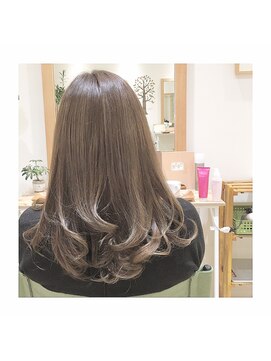 ナノハナ 鹿沼で唯一本格ヘッドスパが出来る美容室　フェミニンスタイル