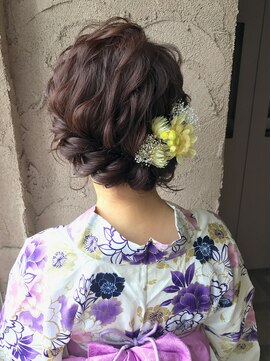 リプレイ ヘアデザイン(REPLAY HAIR DESIGN) 浴衣ヘア 着付け
