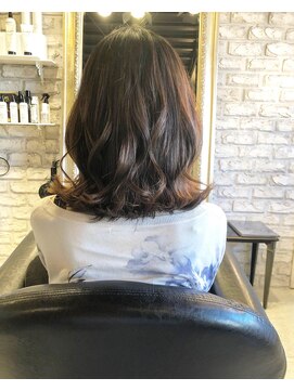 ヘアー アトリエ エゴン(hair atelier EGON) ミディアム