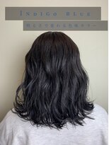 ヘアサロンエムフィス 池袋東口(HAIR SALON M Fe's)&nbsp;インディゴブルー