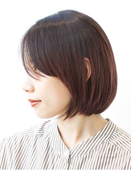 ジュリエッタ(giulietta) ボブ×グラデーションカラー×チェリーピンク