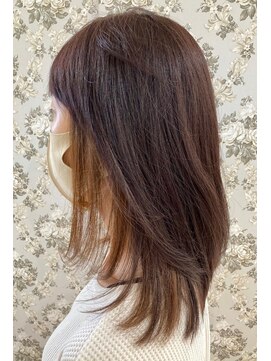 ルシエル バイ カトレアグループ(Le Ciel) 職場OKのデザインカラー！ベージュインナーカラー