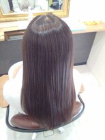 ヘアーカルチャー おゆみ野店(HAIR CULTURE)&nbsp;髪質改善カラー艶髪ストレート大人可愛いセミロング