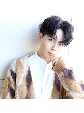 リップスヘアー 千葉(LIPPS hair) 波巻きセンターパート