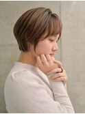メリハリショート/ハンサムショート/小顔ショート