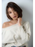 【MOCO hair natural】大人クールなひし形ボブ